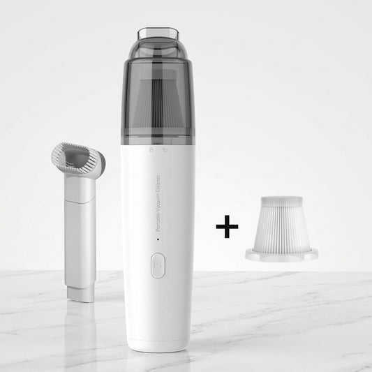 Mini Wireless Handheld Car Vacuum Cleaner Strong Suction Low Noise Convenient Portable Multi-Functional for Home and Car